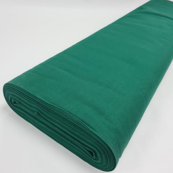 100% Cotton Fabric Dark Green (25 Metres)